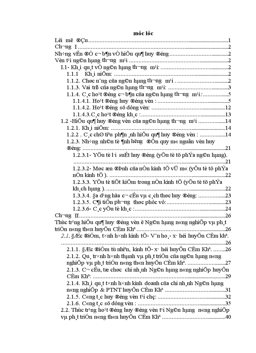 image for page Giải pháp nâng cao hiệu quả huy động vốn ở ngân hàng nông nghiệp và PTNT huyện Cẩm Khê 1