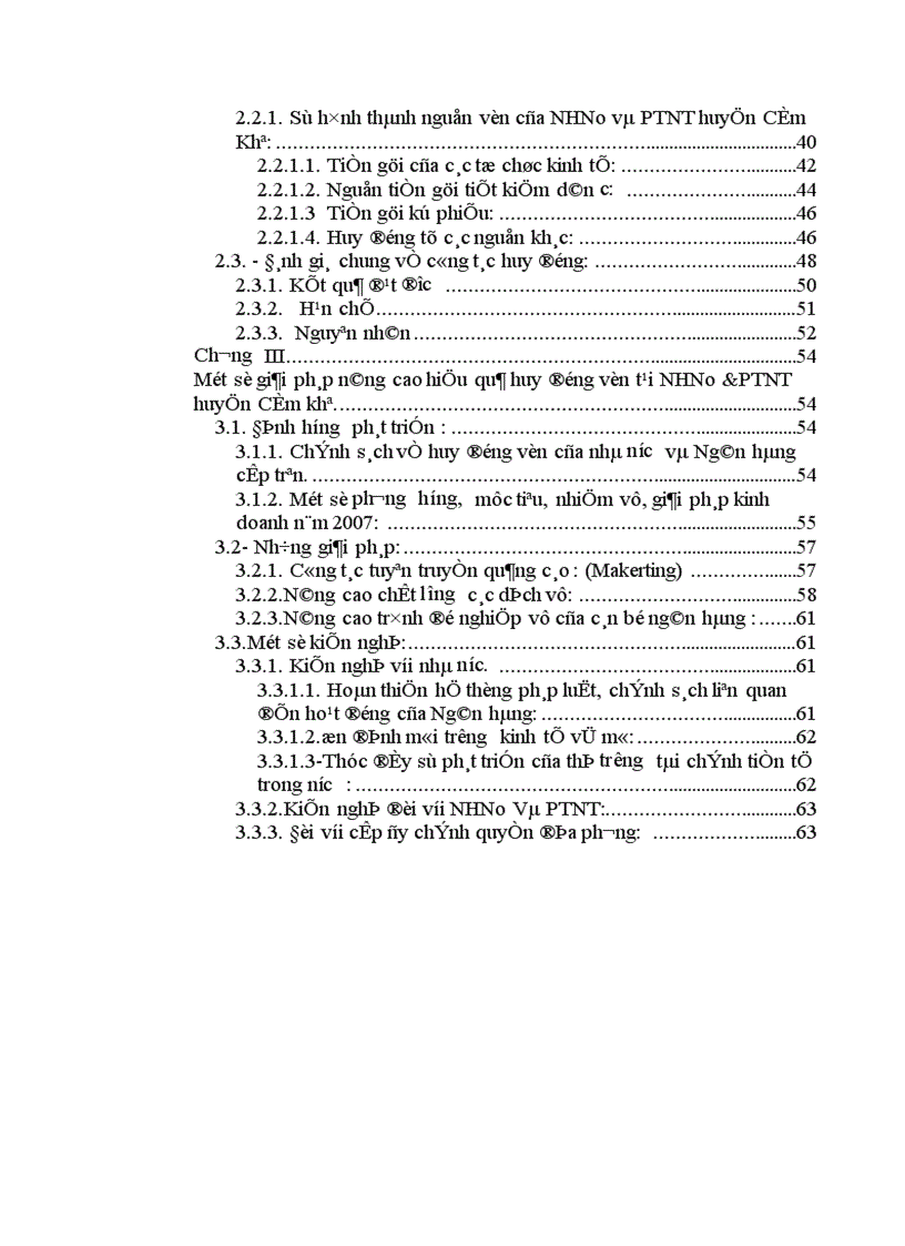 image for page Giải pháp nâng cao hiệu quả huy động vốn ở ngân hàng nông nghiệp và PTNT huyện Cẩm Khê 1
