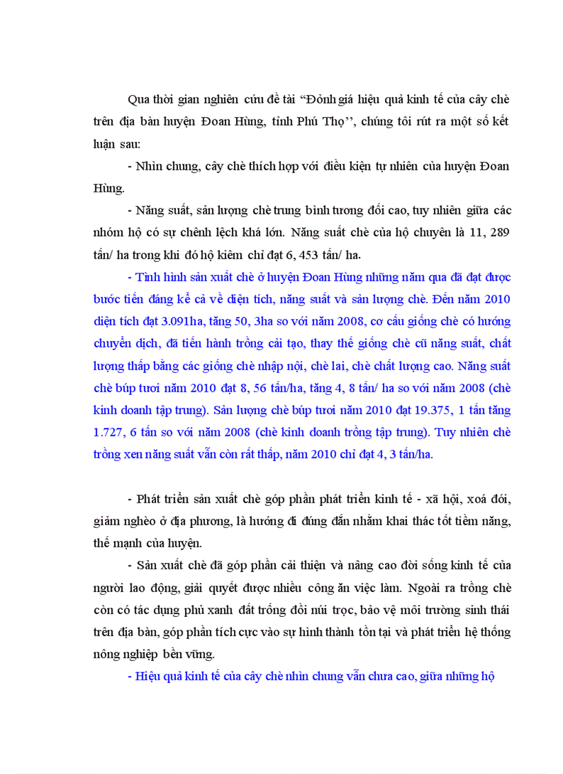 image for page Đánh giá hiệu quả kinh tế của cây chè trên địa bàn huyện Đoan Hùng tỉnh Phú Thọ
