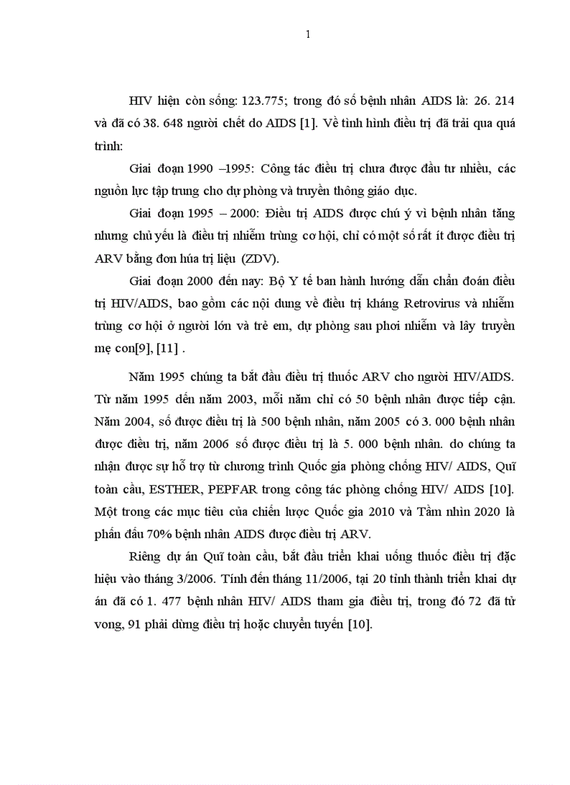image for page Thực trạng tuân thủ trong điều trị ARV của bệnh nhân HIV AIDS điều trị ngoại trú và một số yếu tố liên quan ở 6 quận huyện thành phố Hà Nội năm 2008