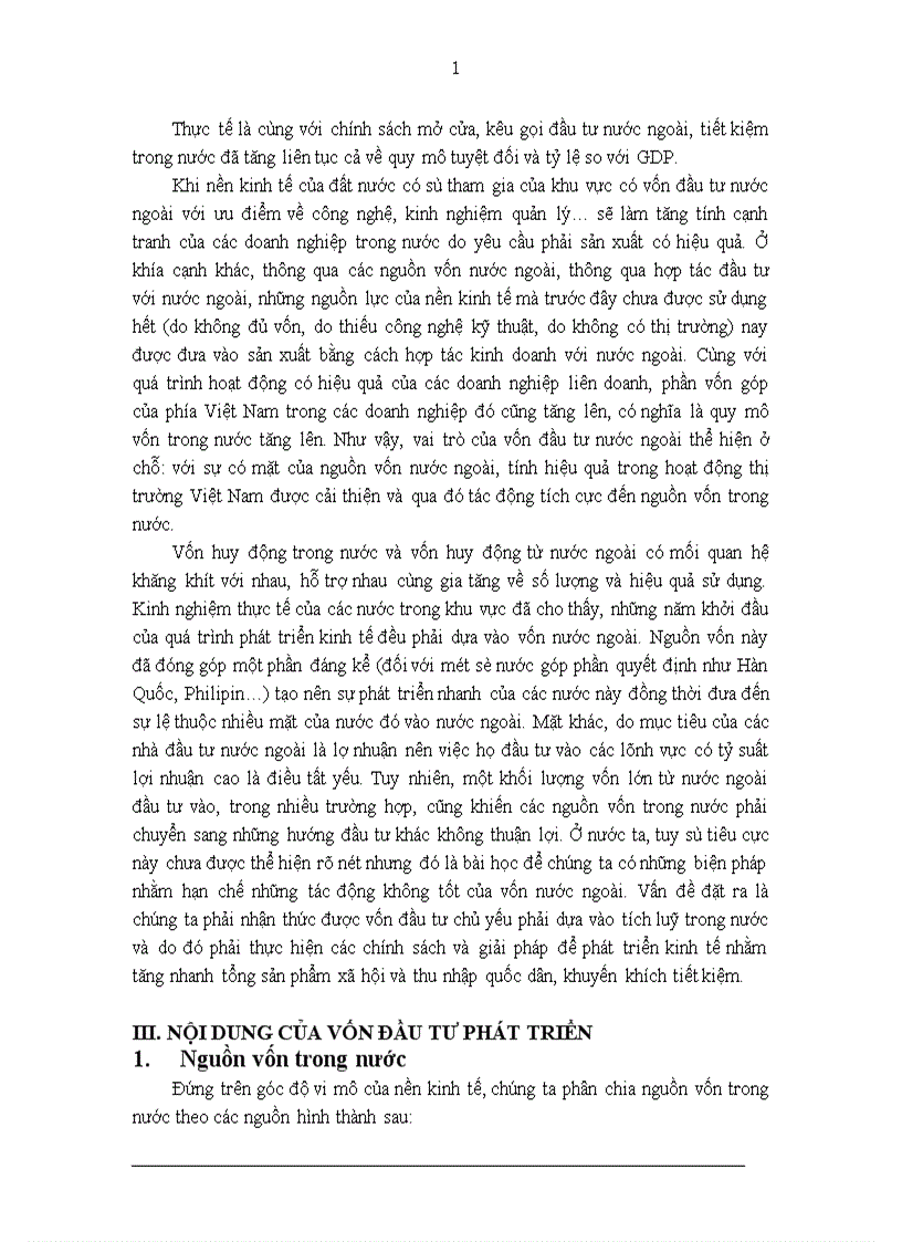 image for page Tình hình huy động vốn đầu tư phát triển ở Việt Nam 1