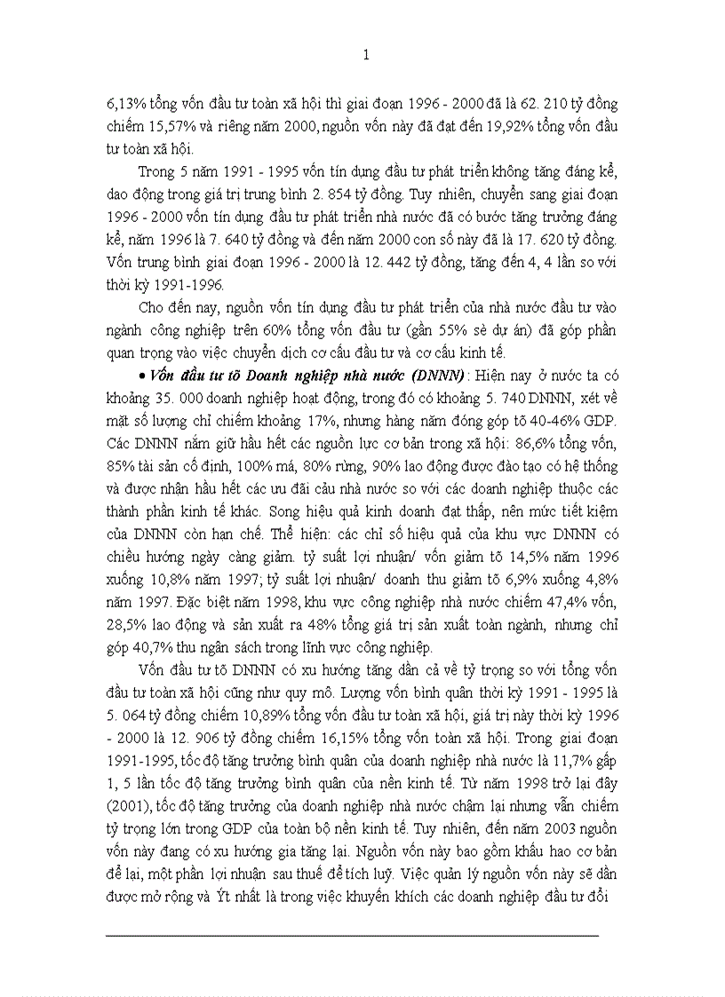 image for page Tình hình huy động vốn đầu tư phát triển ở Việt Nam 1