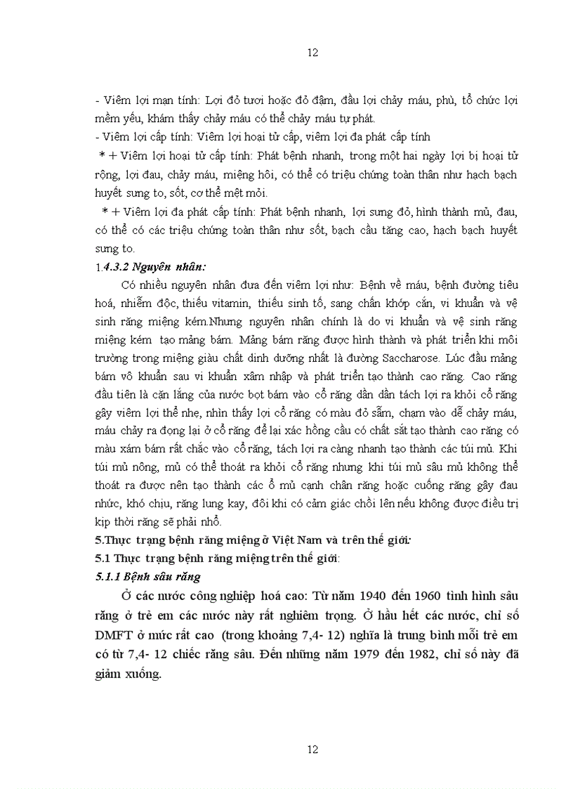 image for page Thực trạng bệnh răng miệng và các yếu tố liên quan của học sinh trường tiểu học Tam Hiệp Thanh Trì Hà Nội năm 2009