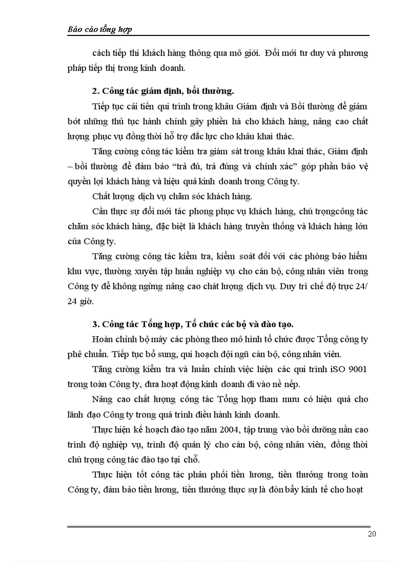 image for page Báo cáo thực tập tổng hợp tại Bảo Việt Hà Nội