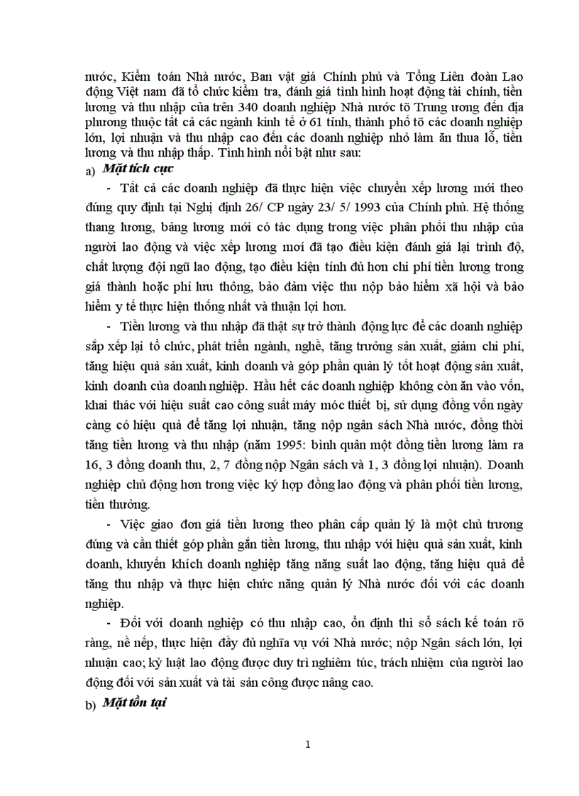 image for page Hoàn thiện cơ chế quản lý tiền lương thu nhập trong các doanh nghiệp Nhà nước