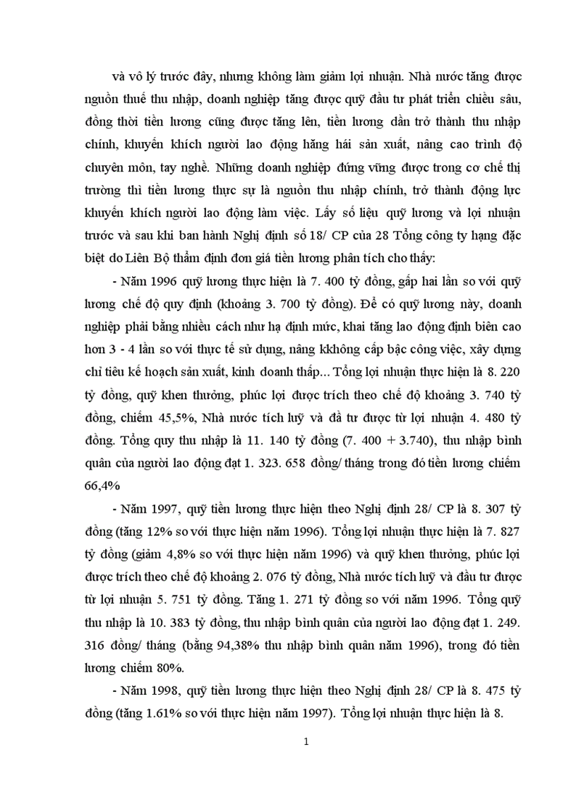 image for page Hoàn thiện cơ chế quản lý tiền lương thu nhập trong các doanh nghiệp Nhà nước