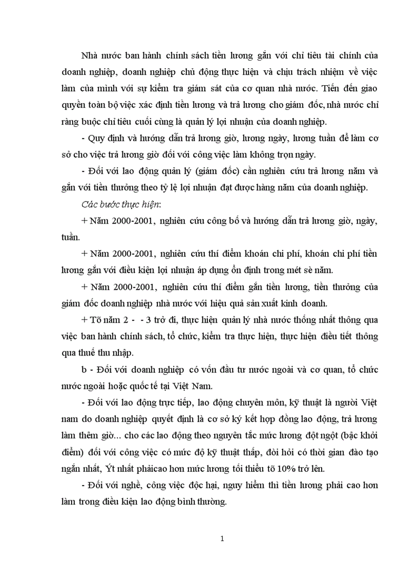 image for page Hoàn thiện cơ chế quản lý tiền lương thu nhập trong các doanh nghiệp Nhà nước