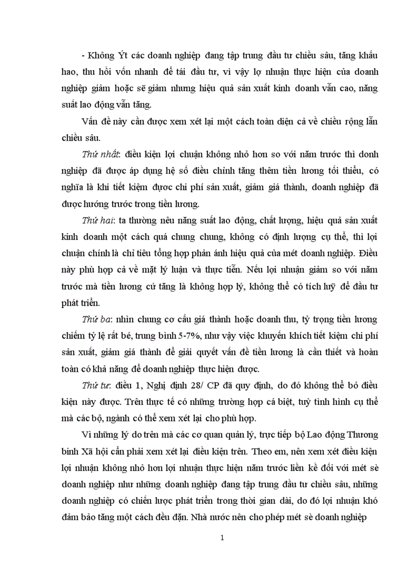 image for page Hoàn thiện cơ chế quản lý tiền lương thu nhập trong các doanh nghiệp Nhà nước