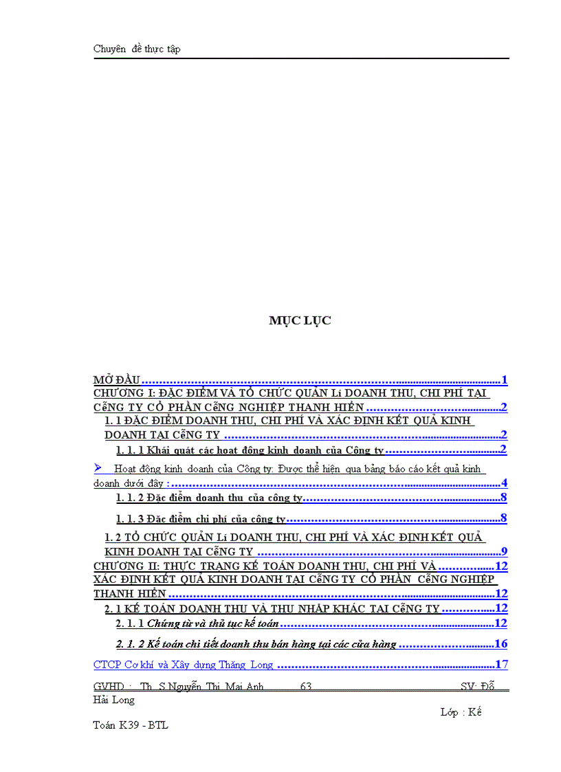 image for page Hoàn thiện công tác kế toán doanh thu chi phí và xác định kết quả kinh doanh tại Công ty Cổ phần Công Nghiệp Thanh Hiền