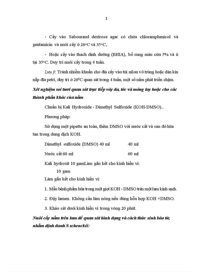 image for page Nghiên cứu tình hình đặc điểm lâm sàng và đánh giá hiệu quả điều trị bệnh Sporotrichose bằng Itraconazole