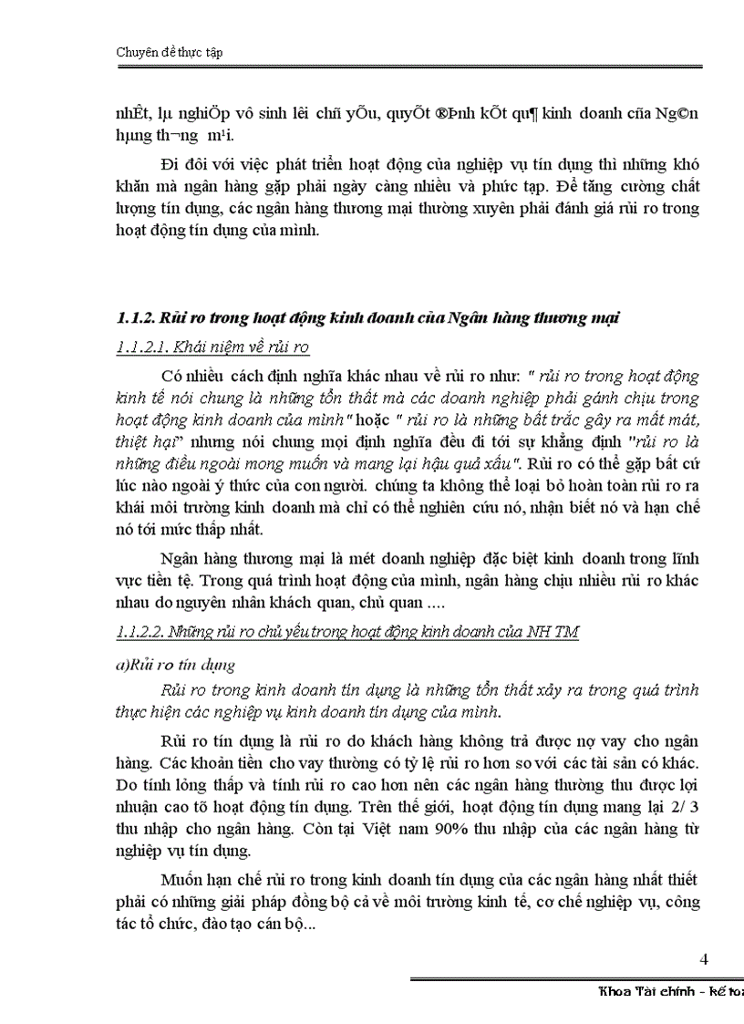 image for page Đánh giá rủi ro trước khi cho vay ĐTPT tại Chi nhánh ngân hàng ĐT PT Yên Bái 1