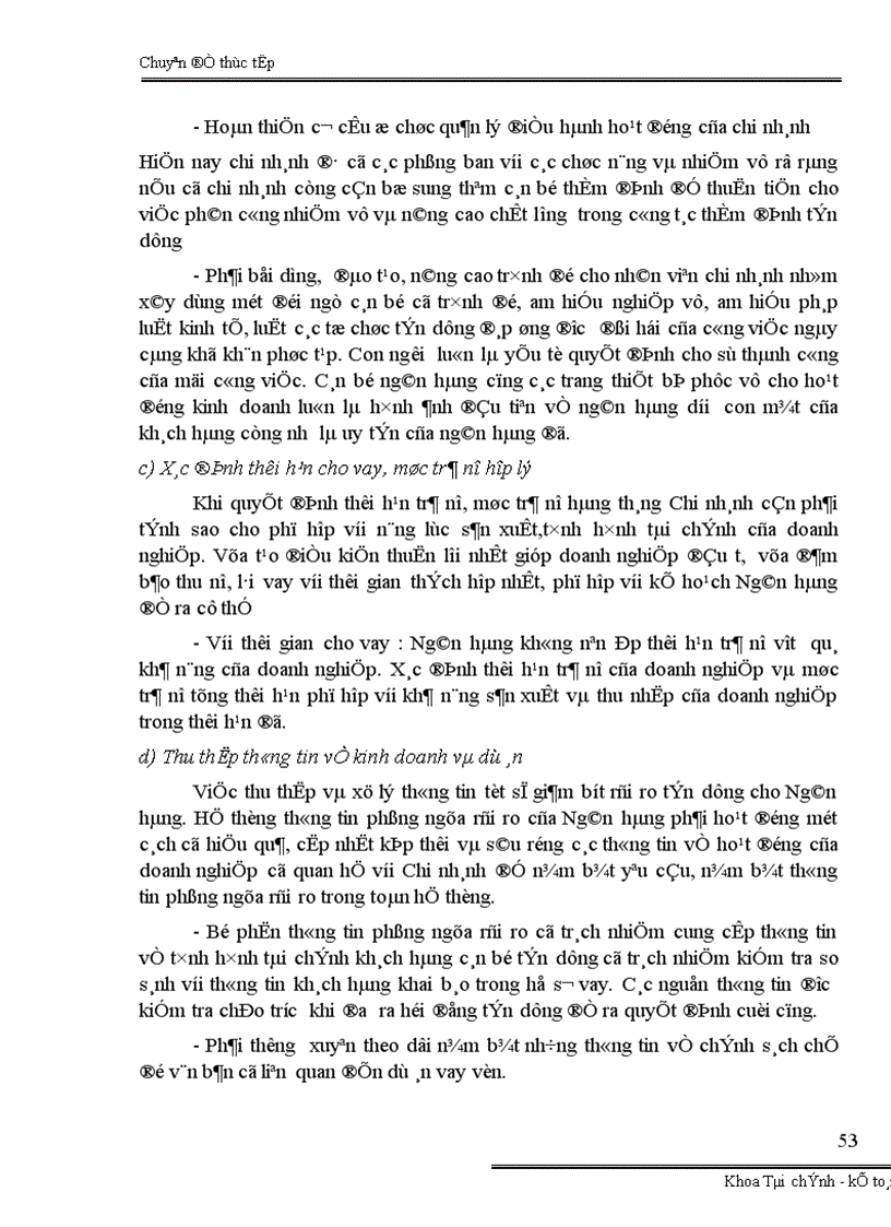 image for page Đánh giá rủi ro trước khi cho vay ĐTPT tại Chi nhánh ngân hàng ĐT PT Yên Bái 1