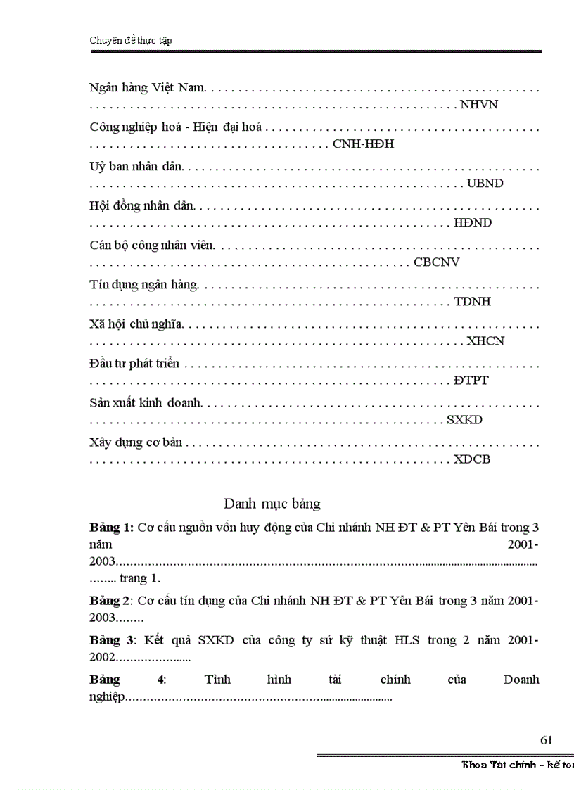 image for page Đánh giá rủi ro trước khi cho vay ĐTPT tại Chi nhánh ngân hàng ĐT PT Yên Bái 1