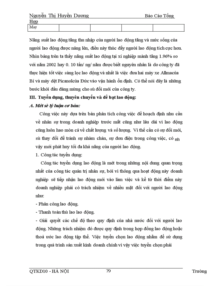 image for page Báo cáo tổng hợp về công tác kế toán tại công ty Dệt vải công nghiệp Hà Nội