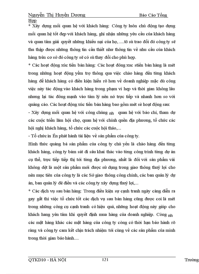 image for page Báo cáo tổng hợp về công tác kế toán tại công ty Dệt vải công nghiệp Hà Nội