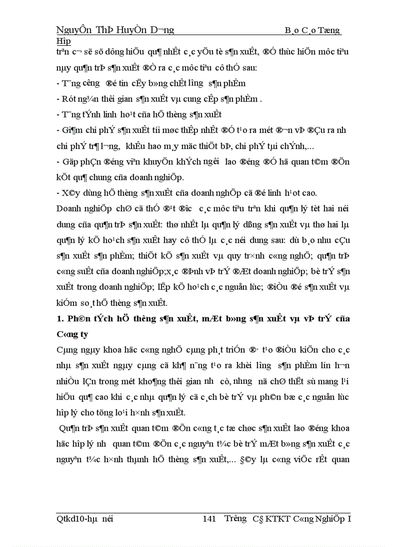 image for page Báo cáo tổng hợp về công tác kế toán tại công ty Dệt vải công nghiệp Hà Nội