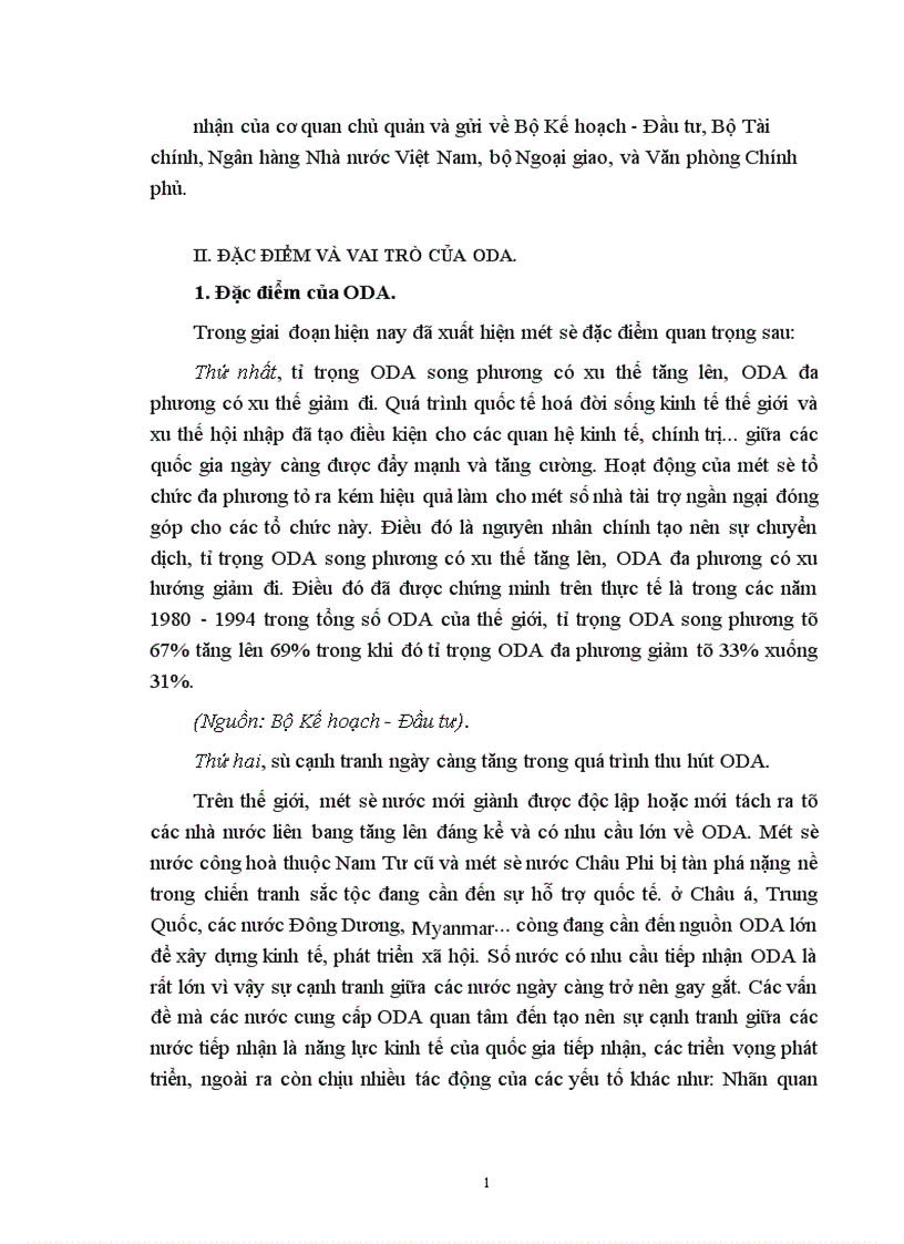 image for page Thực trạng thu hút và sử dụng nguồn vốn ODA tại Việt Nam 1