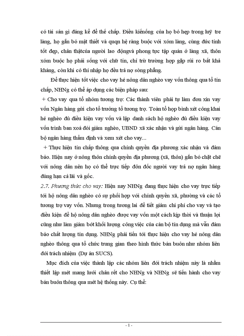 image for page Giải pháp nhằm nâng cao hiệu quả tín dụng ngân hàng đối với hộ nông dân nghèo ở ngân hàng phục vụ người nghèo Việt Nam 1