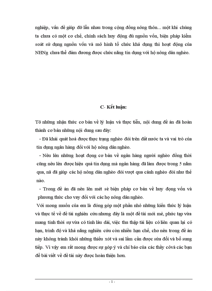 image for page Giải pháp nhằm nâng cao hiệu quả tín dụng ngân hàng đối với hộ nông dân nghèo ở ngân hàng phục vụ người nghèo Việt Nam 1