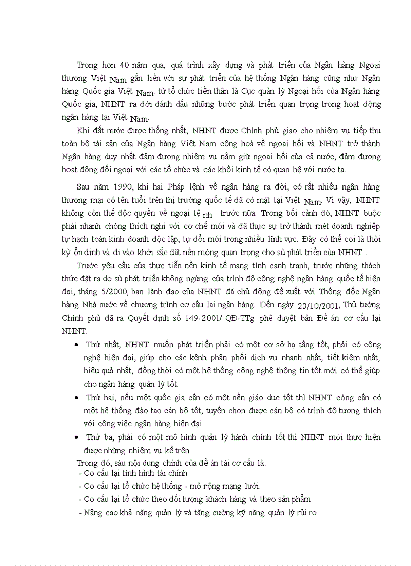 image for page Quan điểm toàn diện trong phát triển nghiệp vụ bảo lãnh tại Ngân hàng Ngoại Thương Việt Nam 1