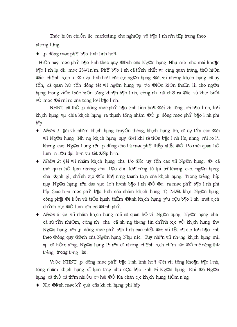 image for page Quan điểm toàn diện trong phát triển nghiệp vụ bảo lãnh tại Ngân hàng Ngoại Thương Việt Nam 1