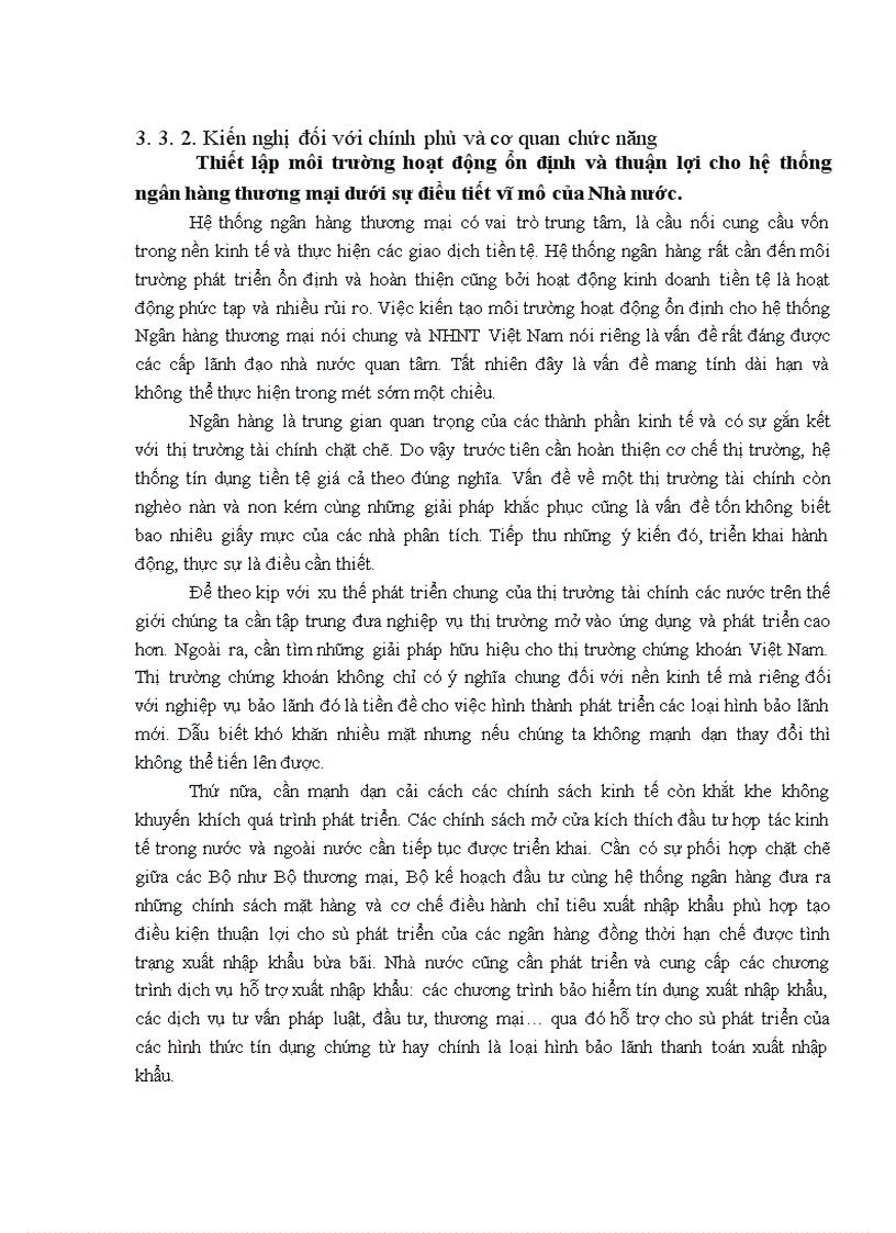image for page Quan điểm toàn diện trong phát triển nghiệp vụ bảo lãnh tại Ngân hàng Ngoại Thương Việt Nam 1