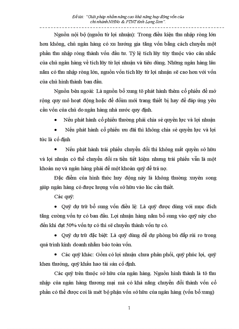 image for page Giải pháp nhằm nâng cao hiệu quả huy động vốn tại chi nhánh NHNo PTNT Tỉnh Lạng Sơn 1