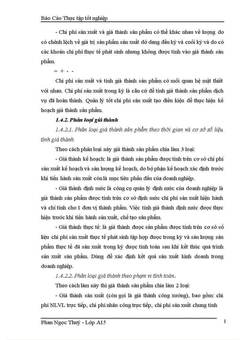 image for page Kế toán chi phí sản xuất và tính giá thành sản phẩm tại Công ty may Chiến Thắng 1