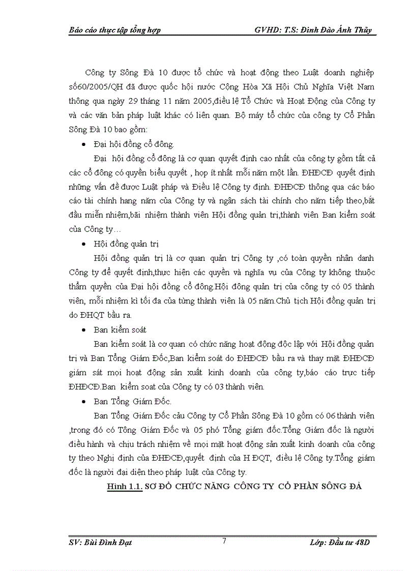 image for page Hoạt động đầu tư của công ty cổ phần Sông Đà 10 1