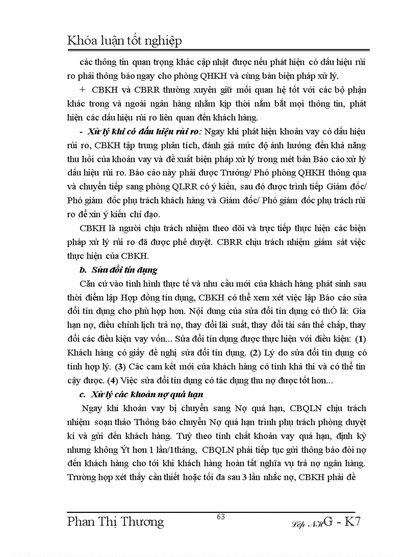 image for page Giải pháp phòng ngừa và hạn chế rủi ro tín dụng tại Ngân hàng Ngoại thương Hà Nội 1