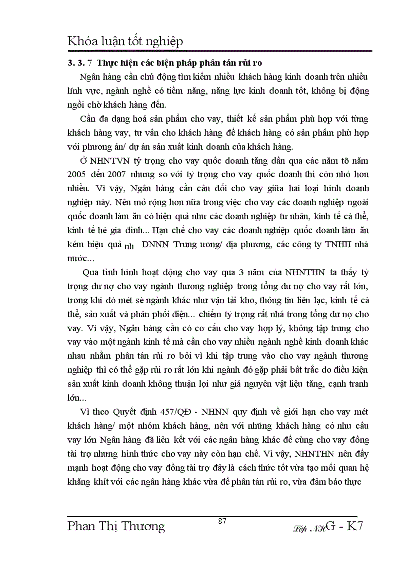 image for page Giải pháp phòng ngừa và hạn chế rủi ro tín dụng tại Ngân hàng Ngoại thương Hà Nội 1