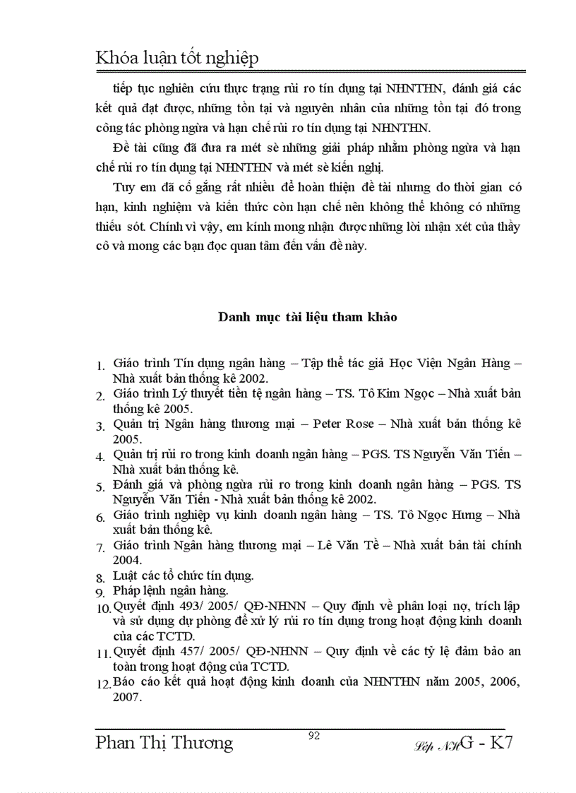 image for page Giải pháp phòng ngừa và hạn chế rủi ro tín dụng tại Ngân hàng Ngoại thương Hà Nội 1