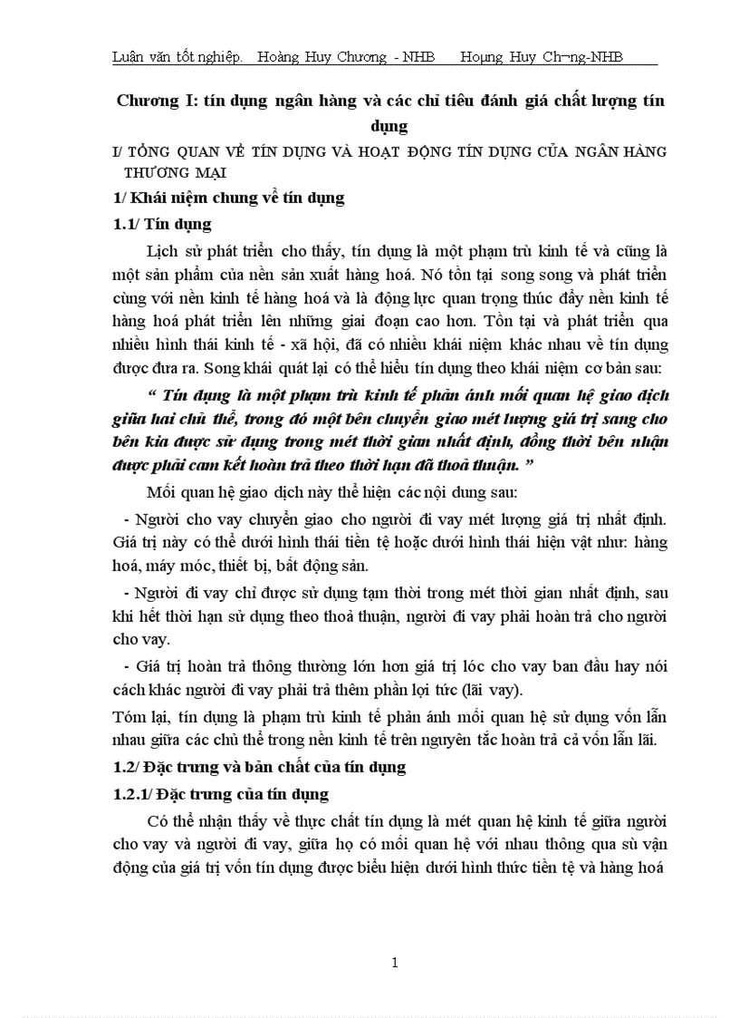 image for page Giải pháp nâng cao chất lượng tín dụng khi cho vay Doanh nghiệp Nhà nước tại Chi nhánh Ngân hàng Công thương Khu vực Ba Đình 1