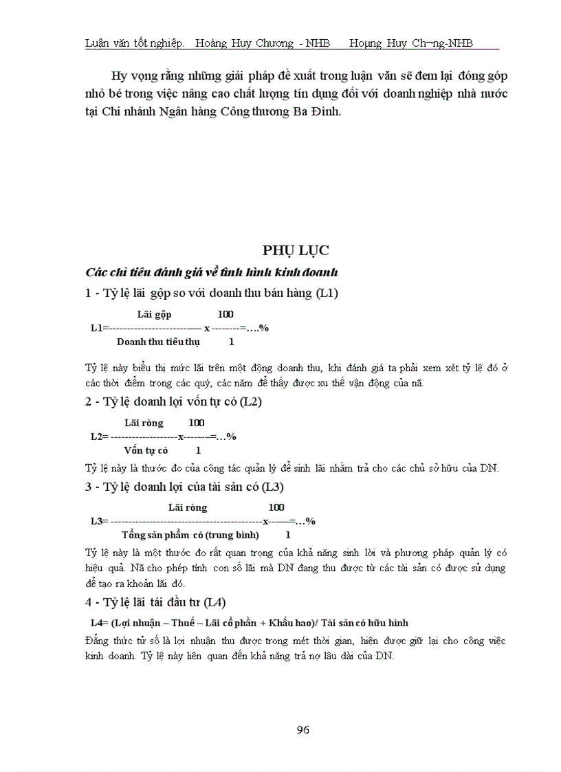 image for page Giải pháp nâng cao chất lượng tín dụng khi cho vay Doanh nghiệp Nhà nước tại Chi nhánh Ngân hàng Công thương Khu vực Ba Đình 1