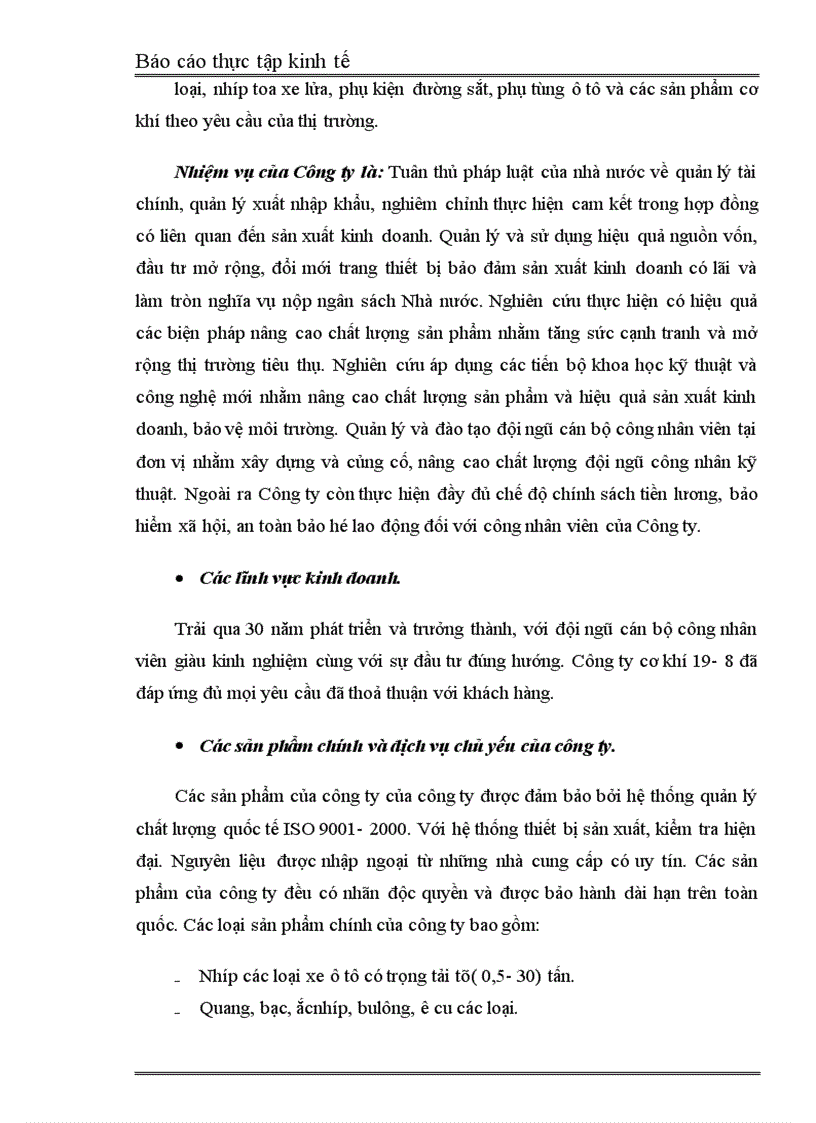 image for page Báo cáo thực tập tổng hợp tại Công ty cơ khí 19 8