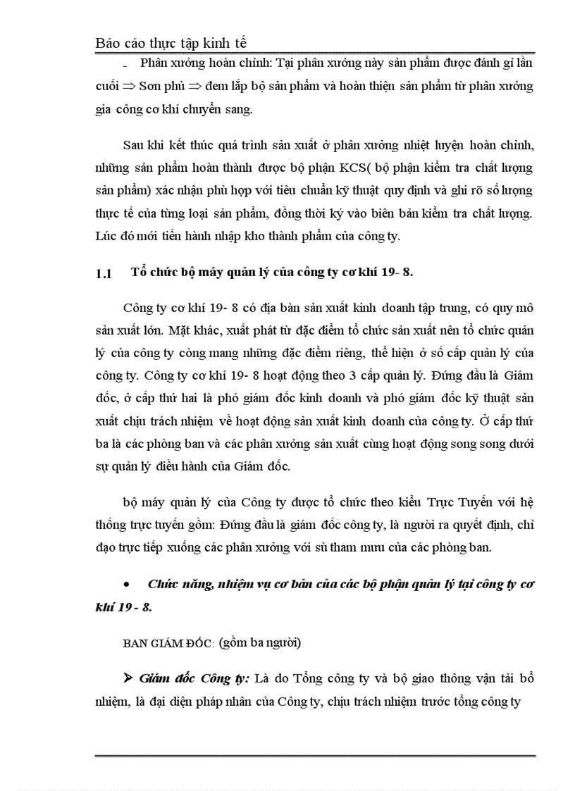 image for page Báo cáo thực tập tổng hợp tại Công ty cơ khí 19 8