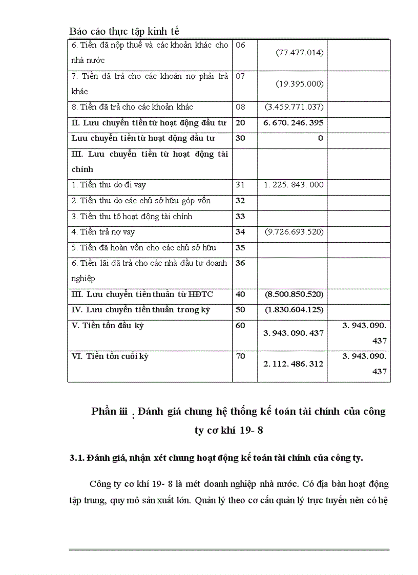 image for page Báo cáo thực tập tổng hợp tại Công ty cơ khí 19 8
