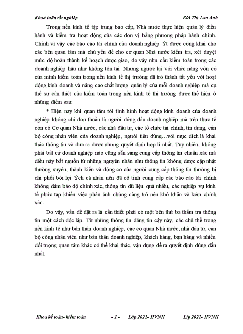 image for page Một số giải pháp nhằm nâng cao chất lượng kiểm toán nội bộ công tác kế toán tại chi nhánh Thăng Long NHNo PTN Việt Nam 1