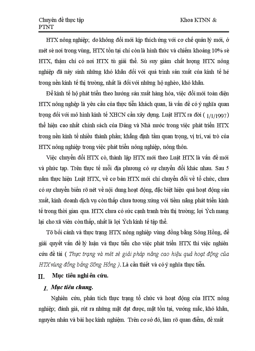 image for page Thực trạng và một số giải pháp nâng cao hiệu quả hoạt động của HTX vùng đồng bằng Sông Hồng 1