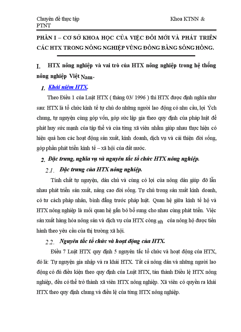 image for page Thực trạng và một số giải pháp nâng cao hiệu quả hoạt động của HTX vùng đồng bằng Sông Hồng 1