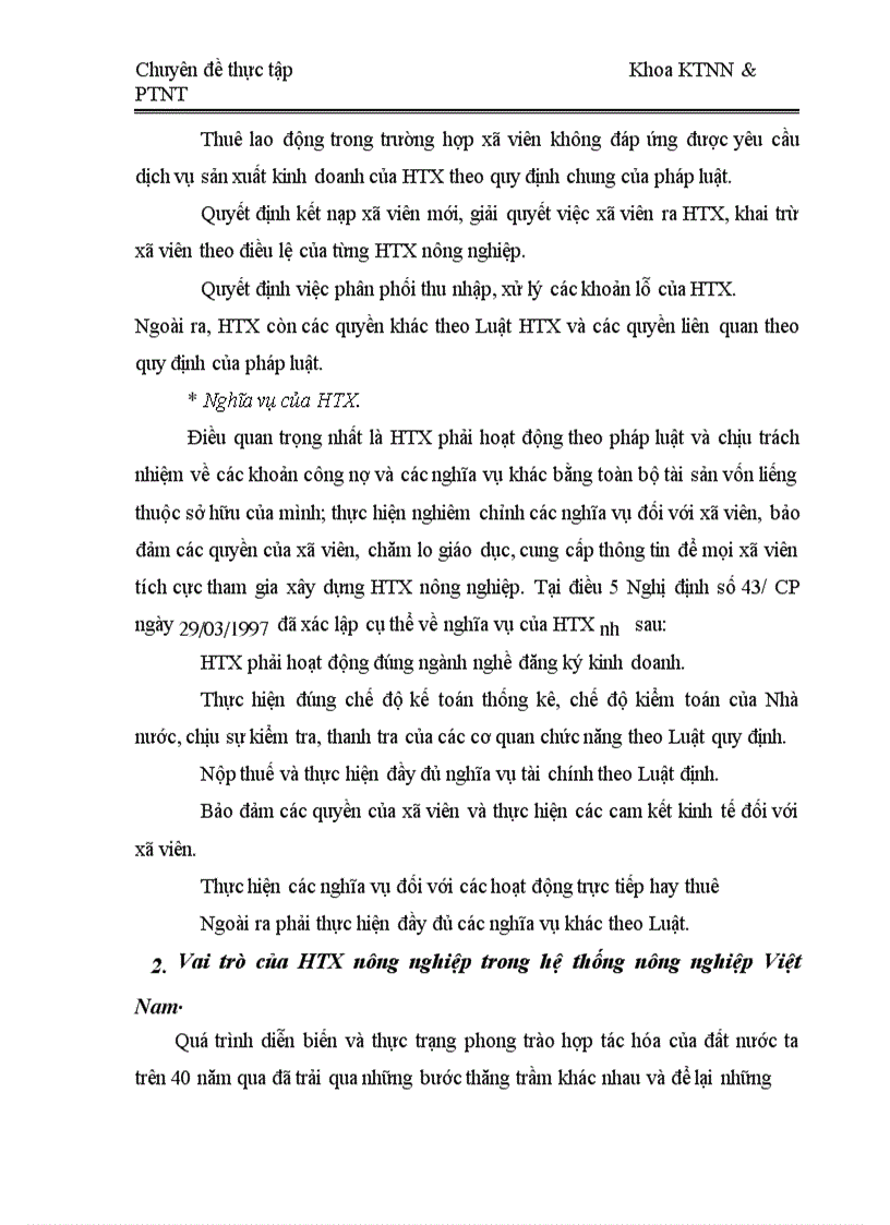 image for page Thực trạng và một số giải pháp nâng cao hiệu quả hoạt động của HTX vùng đồng bằng Sông Hồng 1