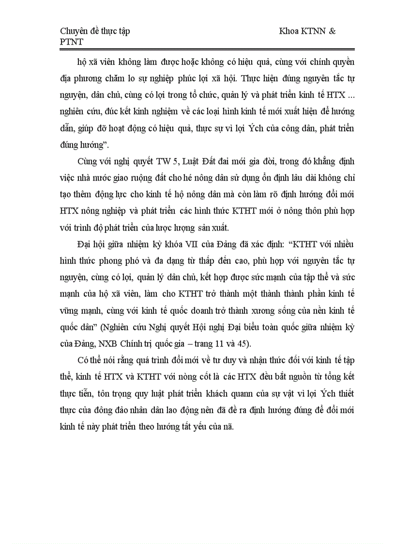 image for page Thực trạng và một số giải pháp nâng cao hiệu quả hoạt động của HTX vùng đồng bằng Sông Hồng 1