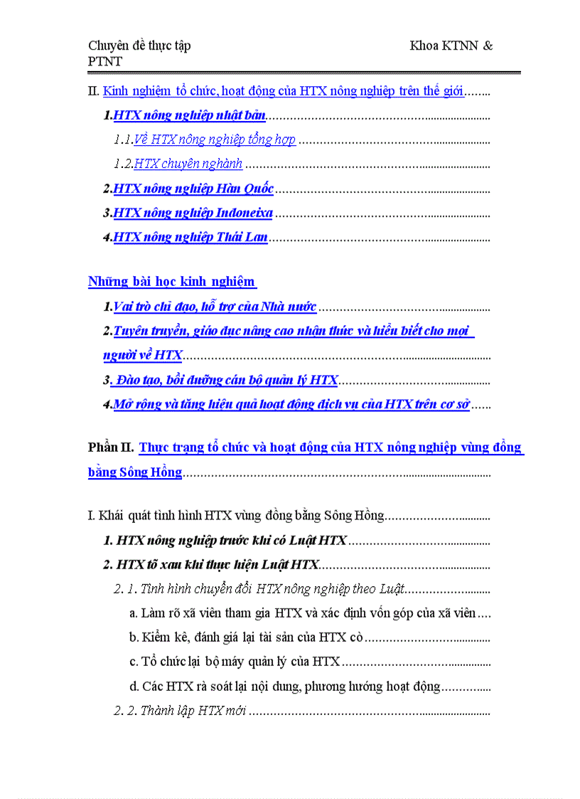 image for page Thực trạng và một số giải pháp nâng cao hiệu quả hoạt động của HTX vùng đồng bằng Sông Hồng 1