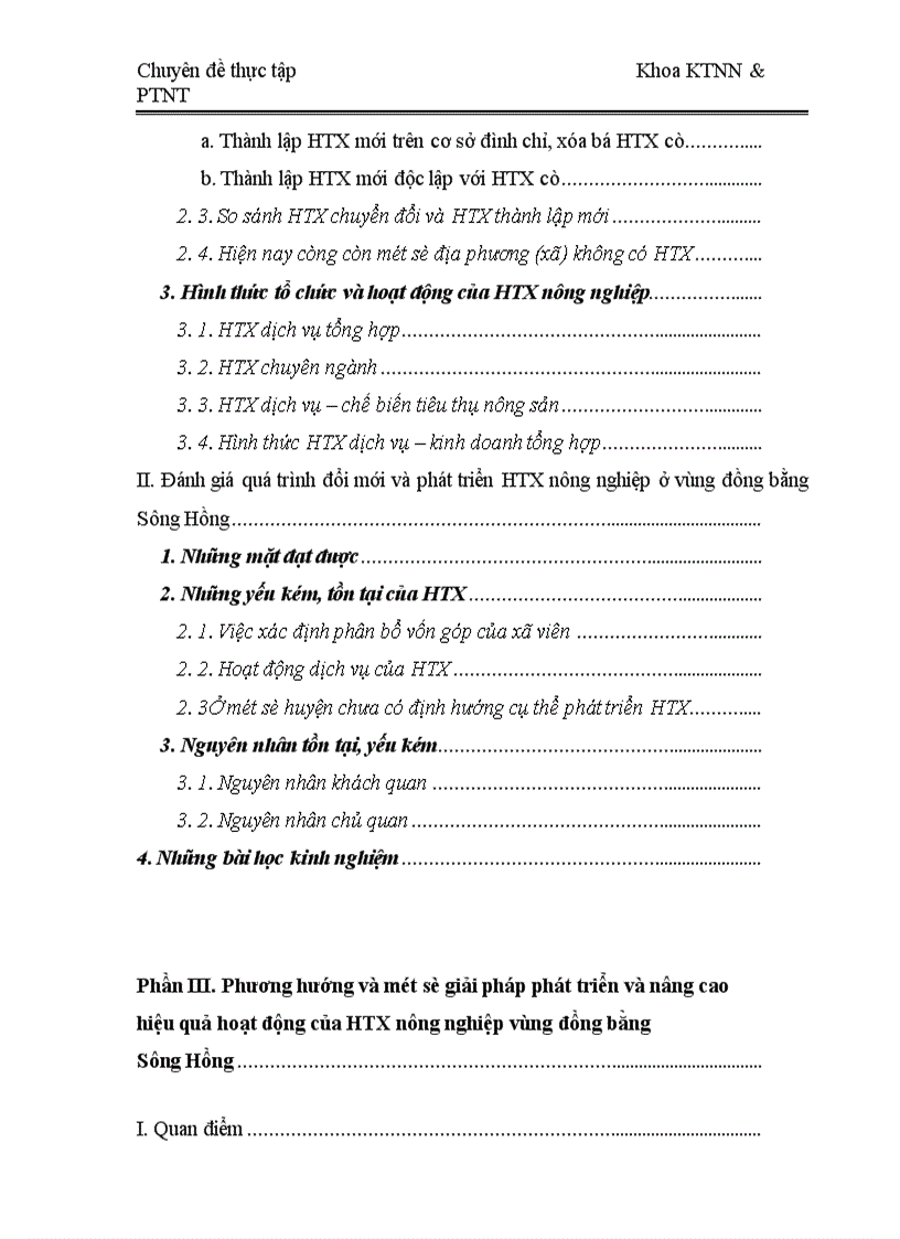 image for page Thực trạng và một số giải pháp nâng cao hiệu quả hoạt động của HTX vùng đồng bằng Sông Hồng 1