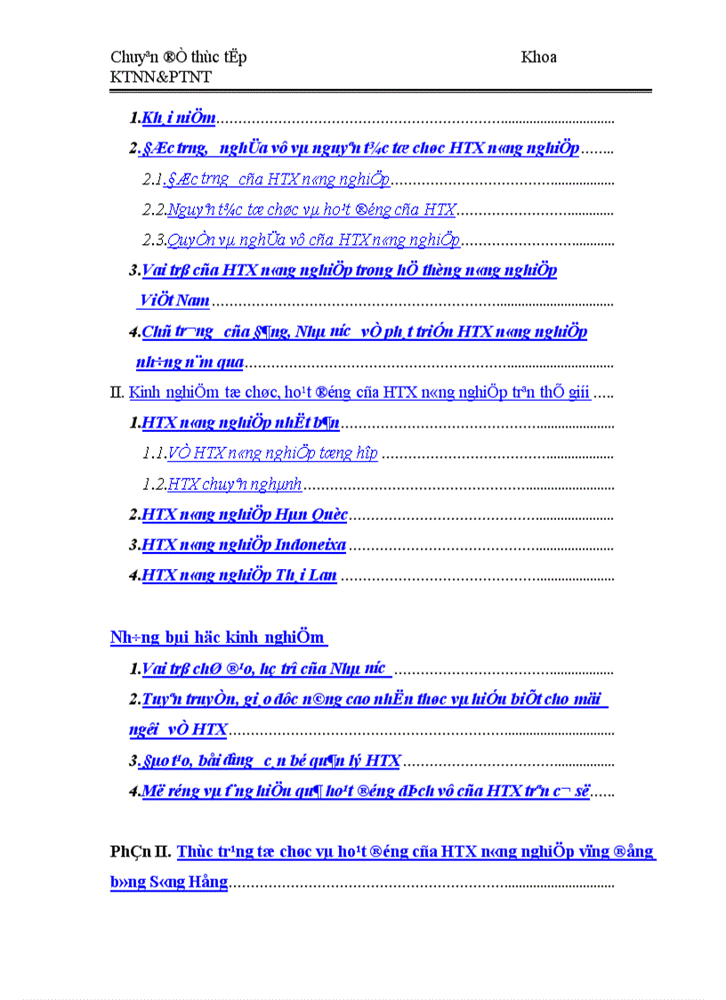 image for page Thực trạng và một số giải pháp nâng cao hiệu quả hoạt động của HTX vùng đồng bằng Sông Hồng 1