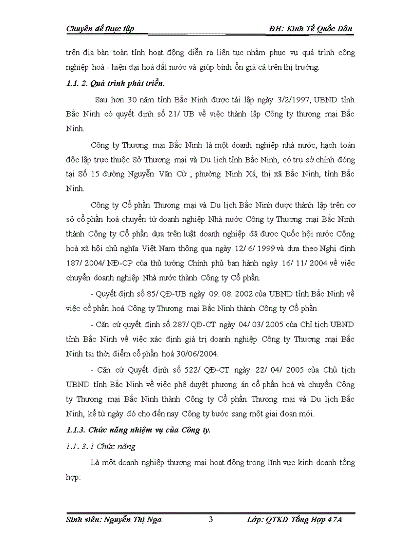 image for page Một số giải pháp nâng cao hiệu quả sử dụng vốn tại Công ty Cổ phần Thương mại và Du lịch Bắc Ninh