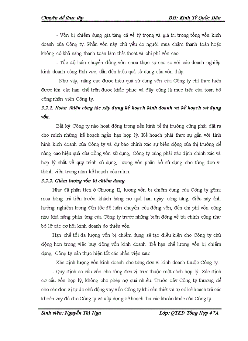 image for page Một số giải pháp nâng cao hiệu quả sử dụng vốn tại Công ty Cổ phần Thương mại và Du lịch Bắc Ninh
