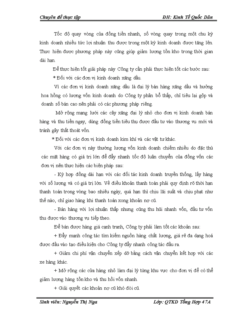 image for page Một số giải pháp nâng cao hiệu quả sử dụng vốn tại Công ty Cổ phần Thương mại và Du lịch Bắc Ninh