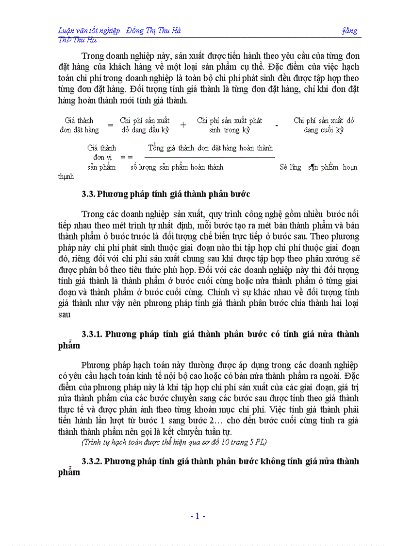 image for page Hạch toán chi phí sản xuất và tính giá thành sản phẩm tại công ty In Nông nghiệp và Công nghiệp thực phẩm 1