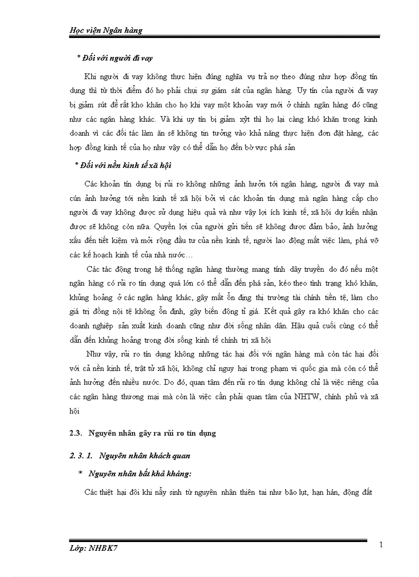 image for page Giải pháp phòng ngừa hạn chế rủi ro tín dụng tại NHNO PTNT thành phố Hà Đông 1